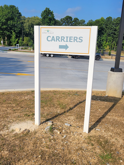 Post and Panel Signs Photo